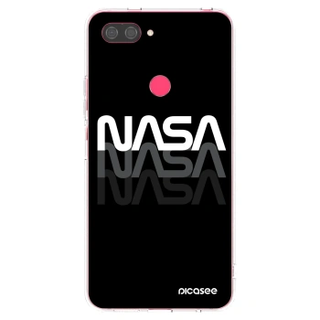 Picasee silikonski prozorni ovitek za Xiaomi Mi 8 Lite - NASA Triple