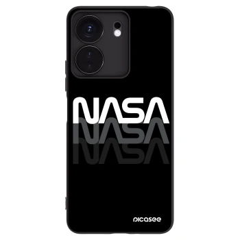 Picasee silikonski črni ovitek za Xiaomi Redmi 13C 4G - NASA Triple