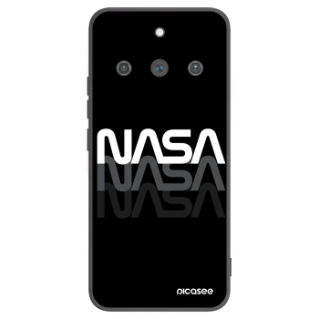 Picasee silikonski črni ovitek za Realme 11 Pro+ - NASA Triple