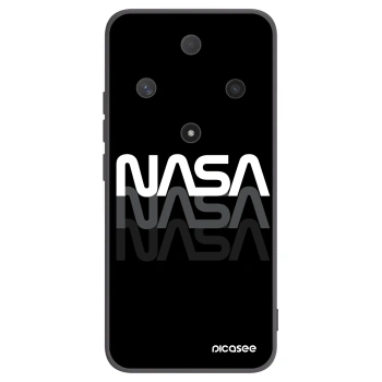 Picasee silikonski črni ovitek za Honor Magic6 Lite 5G - NASA Triple