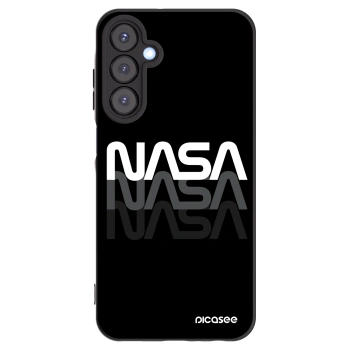Picasee silikonski črni ovitek za Samsung Galaxy A25 A256B 5G - NASA Triple