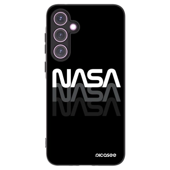 Picasee silikonski črni ovitek za Samsung Galaxy A35 5G A356B - NASA Triple