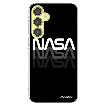 Picasee silikonski prozorni ovitek za Samsung Galaxy A35 5G A356B - NASA Triple