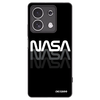 Picasee silikonski črni ovitek za Xiaomi Redmi Note 13 4G - NASA Triple