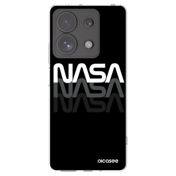 Picasee silikonski prozorni ovitek za Xiaomi Redmi Note 13 Pro 4G - NASA Triple