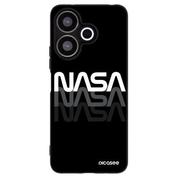 Picasee silikonski črni ovitek za Xiaomi Redmi 13 4G - NASA Triple
