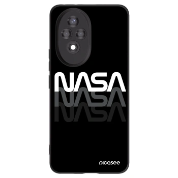 Picasee silikonski črni ovitek za Honor 200 5G - NASA Triple