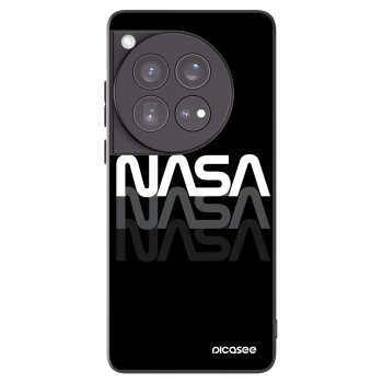 Picasee silikonski črni ovitek za OnePlus 12 5G - NASA Triple