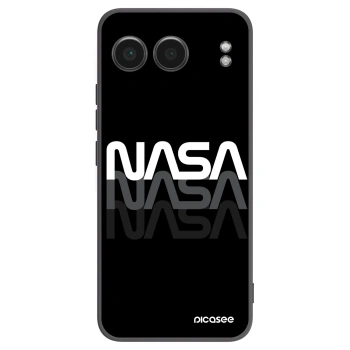 Picasee silikonski črni ovitek za OnePlus Nord 4 - NASA Triple