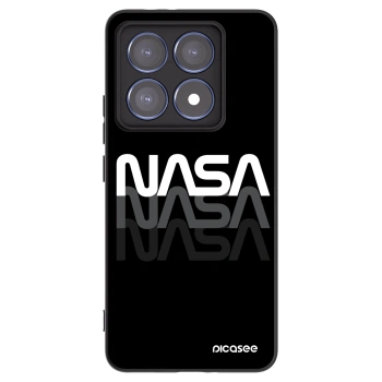 Picasee silikonski črni ovitek za Xiaomi 14T Pro - NASA Triple