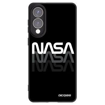 Picasee silikonski črni ovitek za Samsung Galaxy S25 Edge 5G - NASA Triple