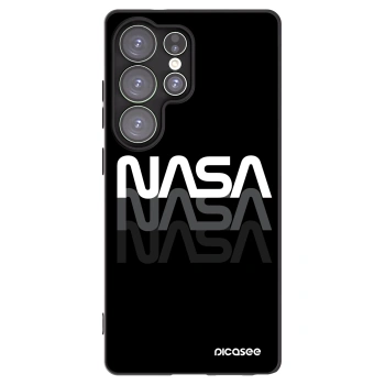 Picasee silikonski črni ovitek za Samsung Galaxy S25 Ultra 5G - NASA Triple