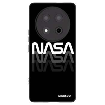 Picasee silikonski črni ovitek za Honor Magic7 Lite 5G - NASA Triple