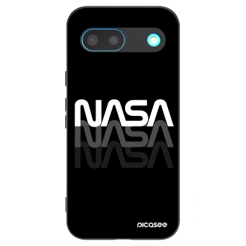 Picasee silikonski črni ovitek za Google Pixel 8 - NASA Triple