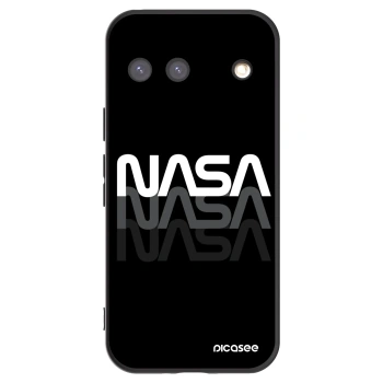 Picasee silikonski črni ovitek za Google Pixel 9 - NASA Triple