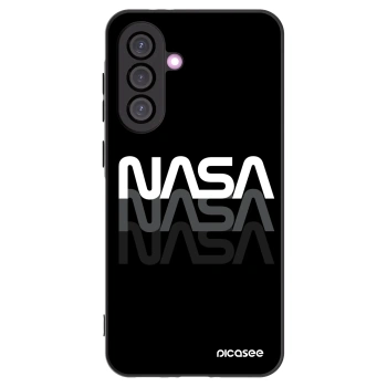Picasee silikonski črni ovitek za Samsung Galaxy A56 5G A566B - NASA Triple