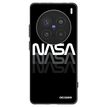 Picasee silikonski črni ovitek za Vivo X200 Pro - NASA Triple