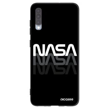 Picasee silikonski črni ovitek za Samsung Galaxy A70 A705F - NASA Triple