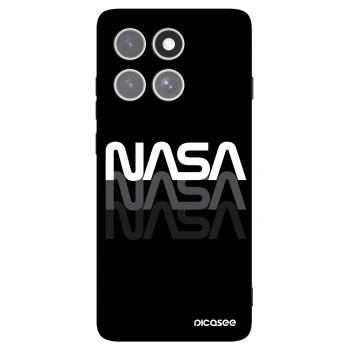 Picasee silikonski črni ovitek za Motorola Edge 60 Pro - NASA Triple