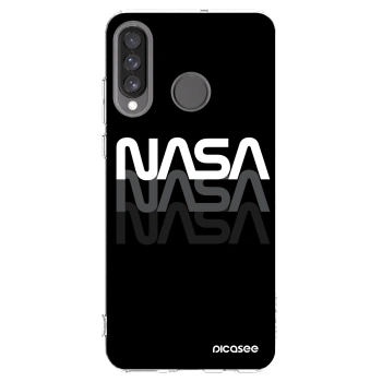 Picasee silikonski prozorni ovitek za Huawei P30 Lite - NASA Triple