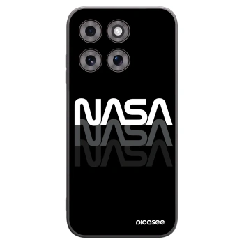 Picasee silikonski črni ovitek za Motorola Moto G77 - NASA Triple