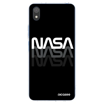 Picasee silikonski prozorni ovitek za Xiaomi Redmi 7A - NASA Triple