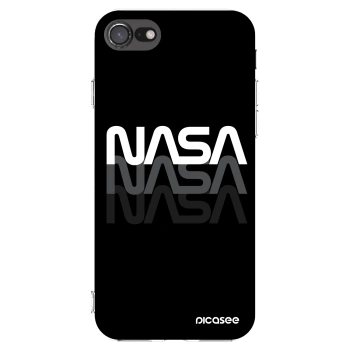 Picasee silikonski prozorni ovitek za Apple iPhone 8 - NASA Triple