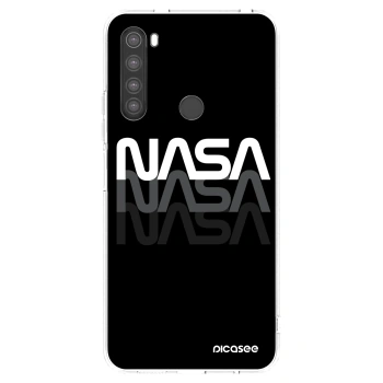 Picasee silikonski prozorni ovitek za Xiaomi Redmi Note 8 - NASA Triple