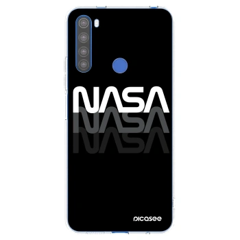 Picasee silikonski prozorni ovitek za Xiaomi Redmi Note 8T - NASA Triple