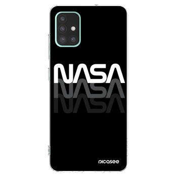 Picasee silikonski prozorni ovitek za Samsung Galaxy A51 A515F - NASA Triple