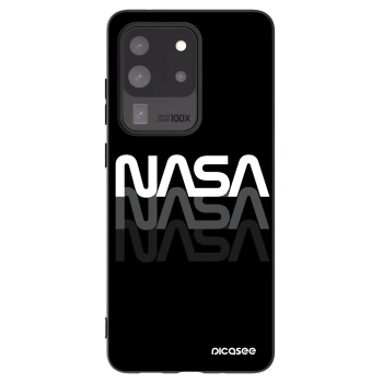 Picasee silikonski črni ovitek za Samsung Galaxy S20 Ultra 5G G988F - NASA Triple
