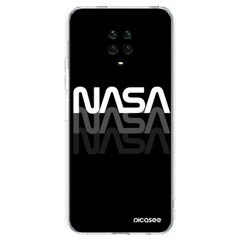 Picasee silikonski prozorni ovitek za Xiaomi Redmi Note 9 Pro - NASA Triple