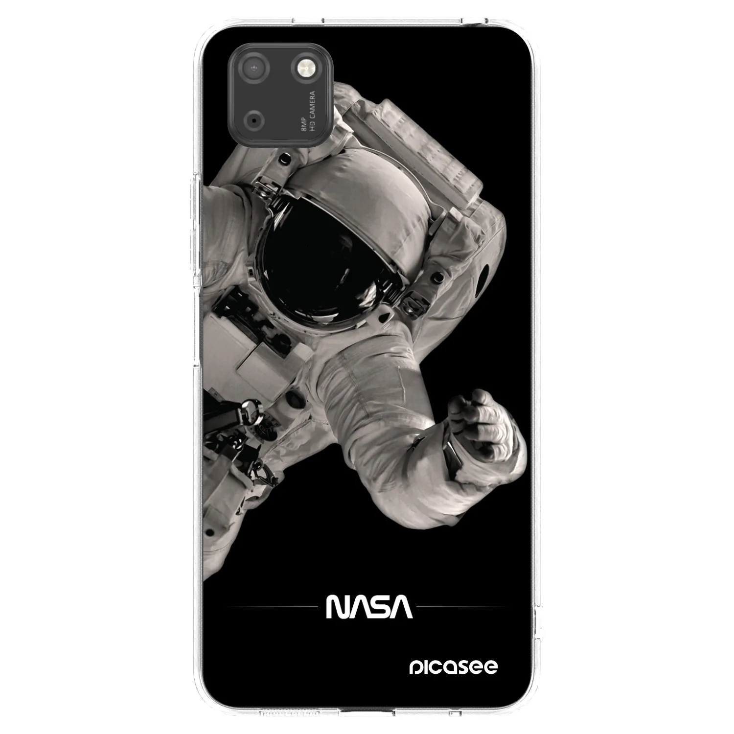 Picasee silikonski prozorni ovitek za Huawei Y5P - Astronaut Big