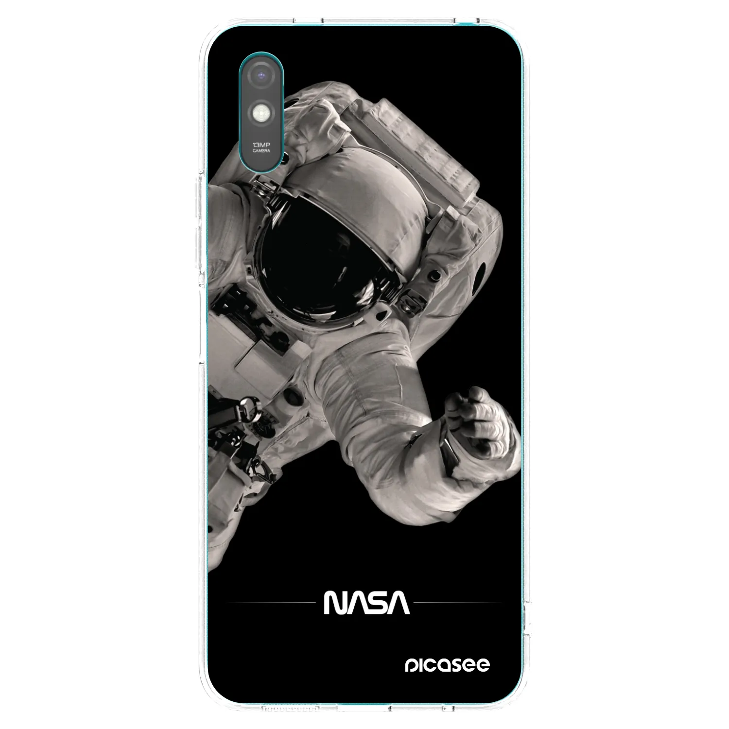 Picasee silikonski prozorni ovitek za Xiaomi Redmi 9A - Astronaut Big