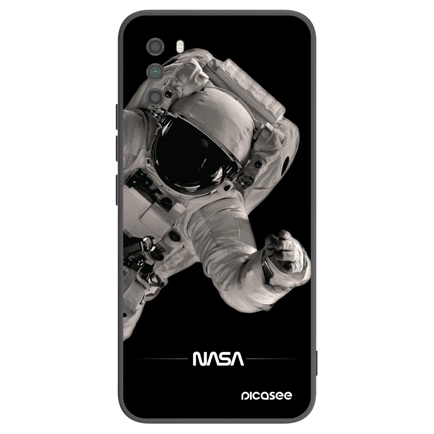 Picasee silikonski črni ovitek za Xiaomi Poco M3 - Astronaut Big