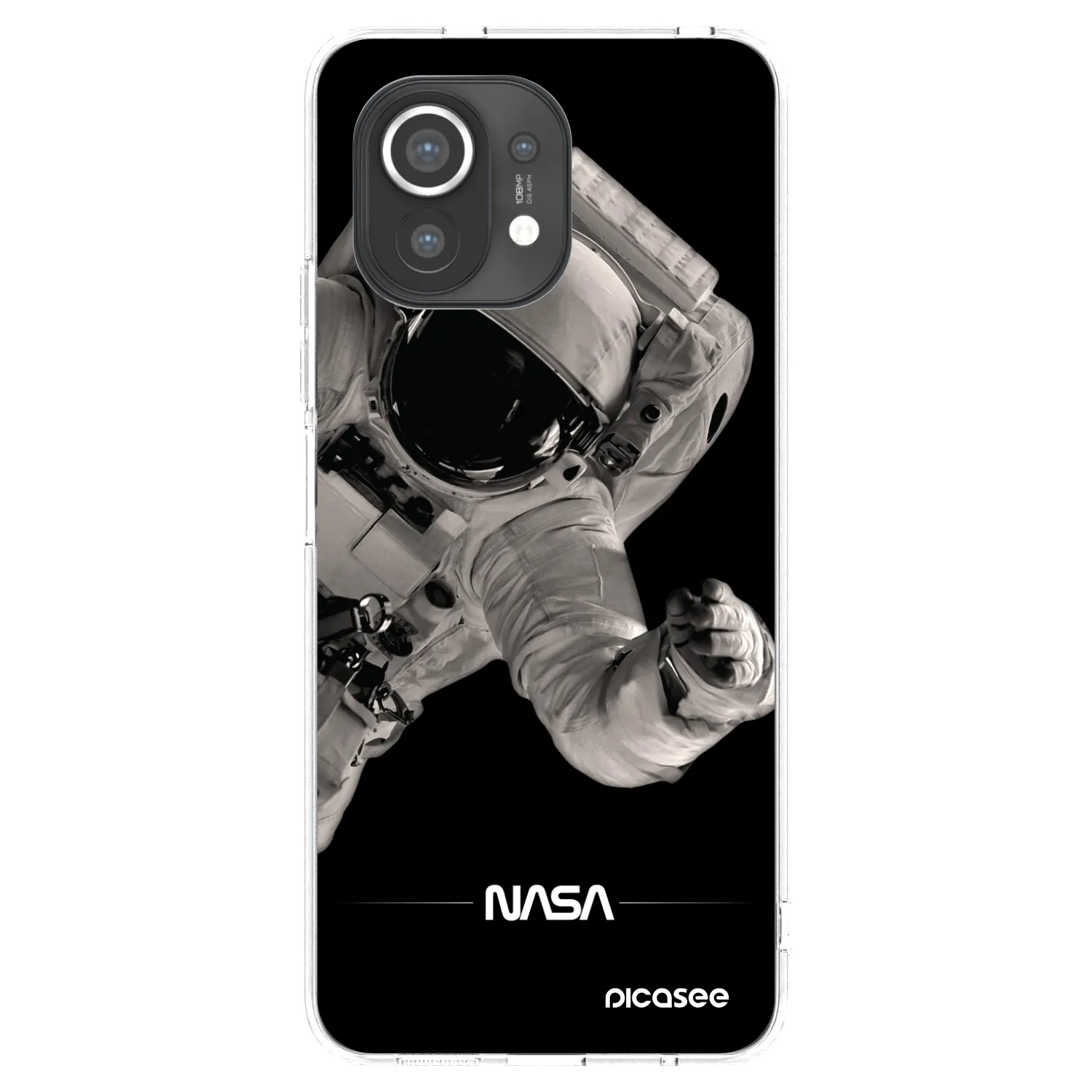 Picasee silikonski prozorni ovitek za Xiaomi Mi 11 - Astronaut Big