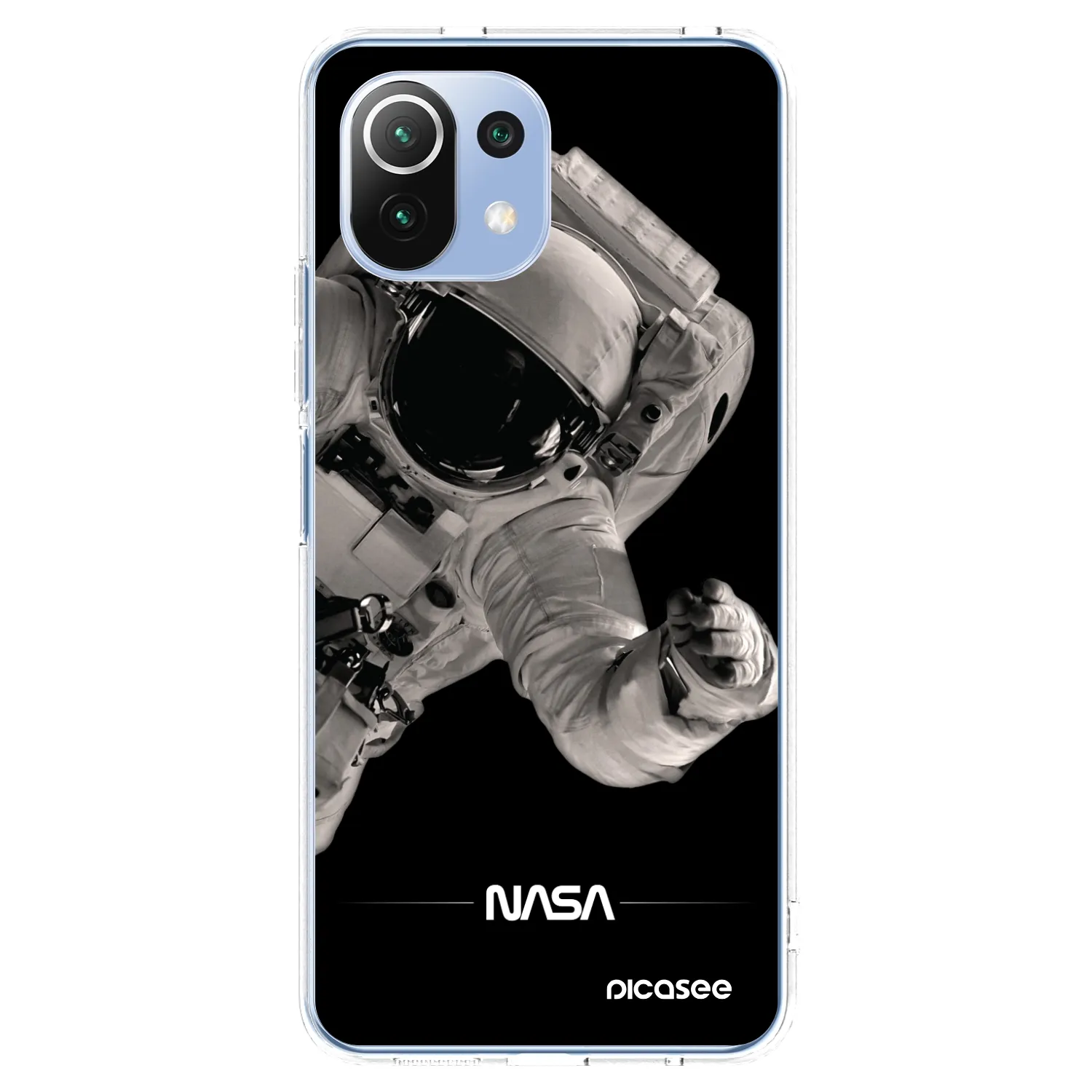 Picasee silikonski prozorni ovitek za Xiaomi Mi 11 Lite - Astronaut Big
