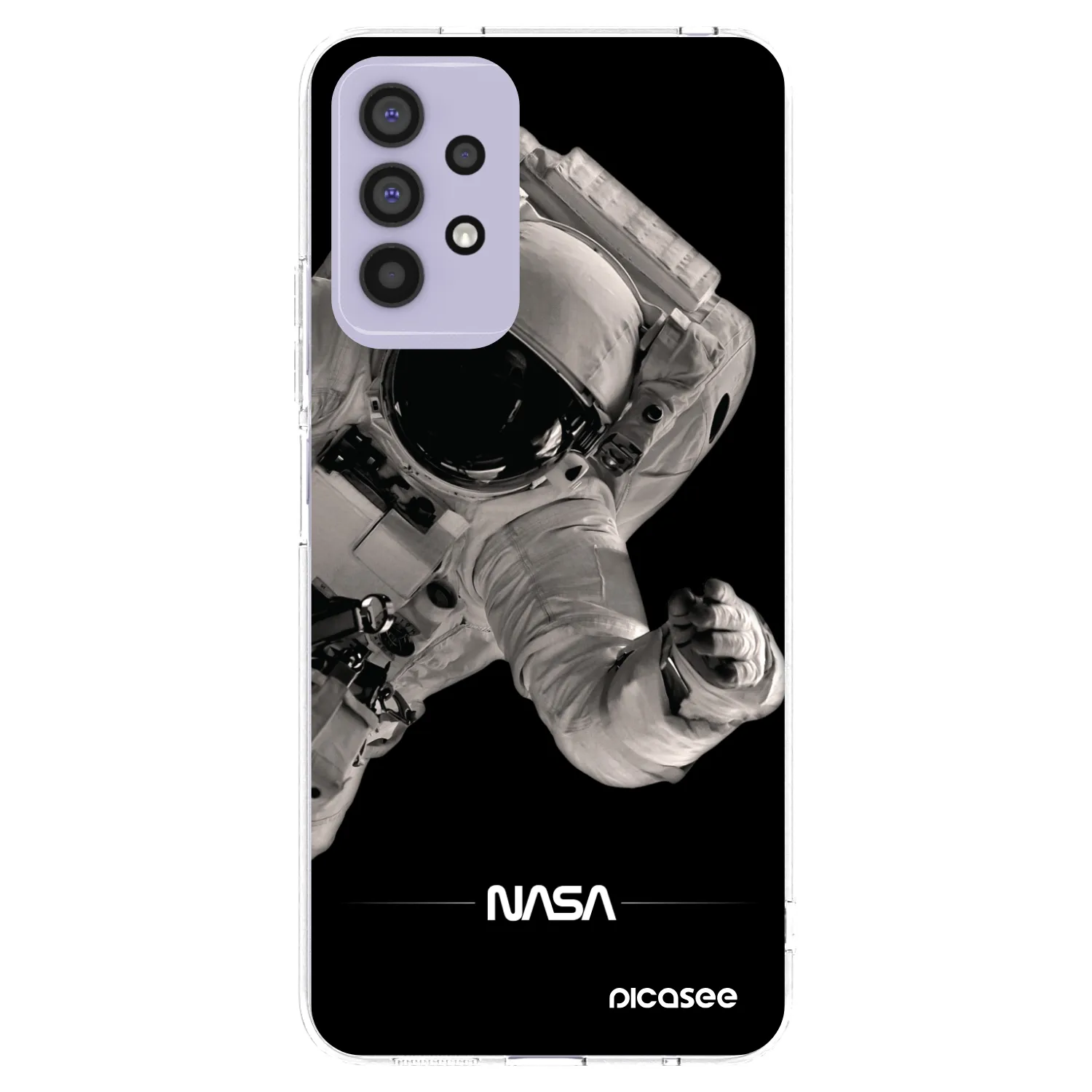 Picasee silikonski prozorni ovitek za Samsung Galaxy A32 4G SM-A325F - Astronaut Big