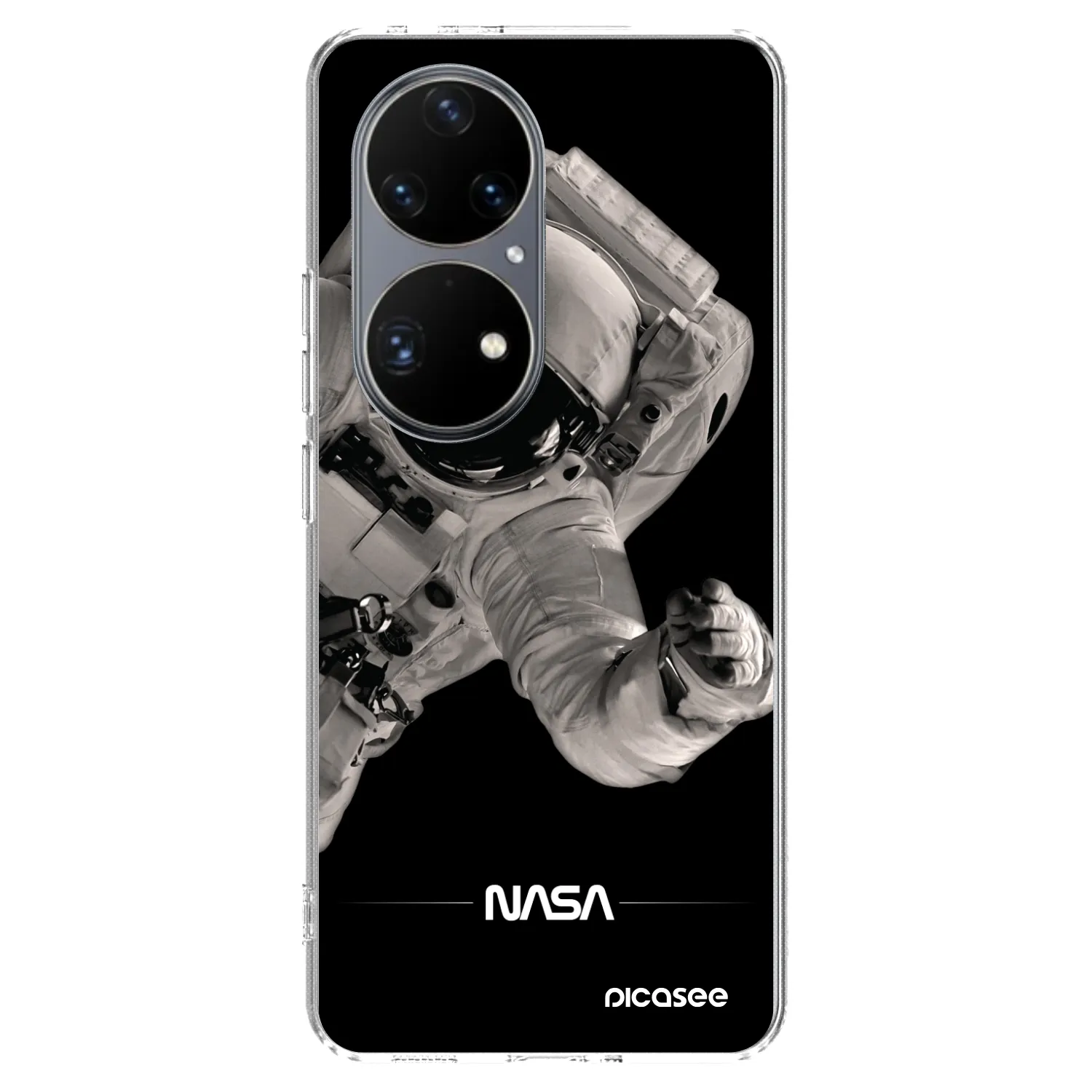 Picasee silikonski prozorni ovitek za Huawei P50 - Astronaut Big