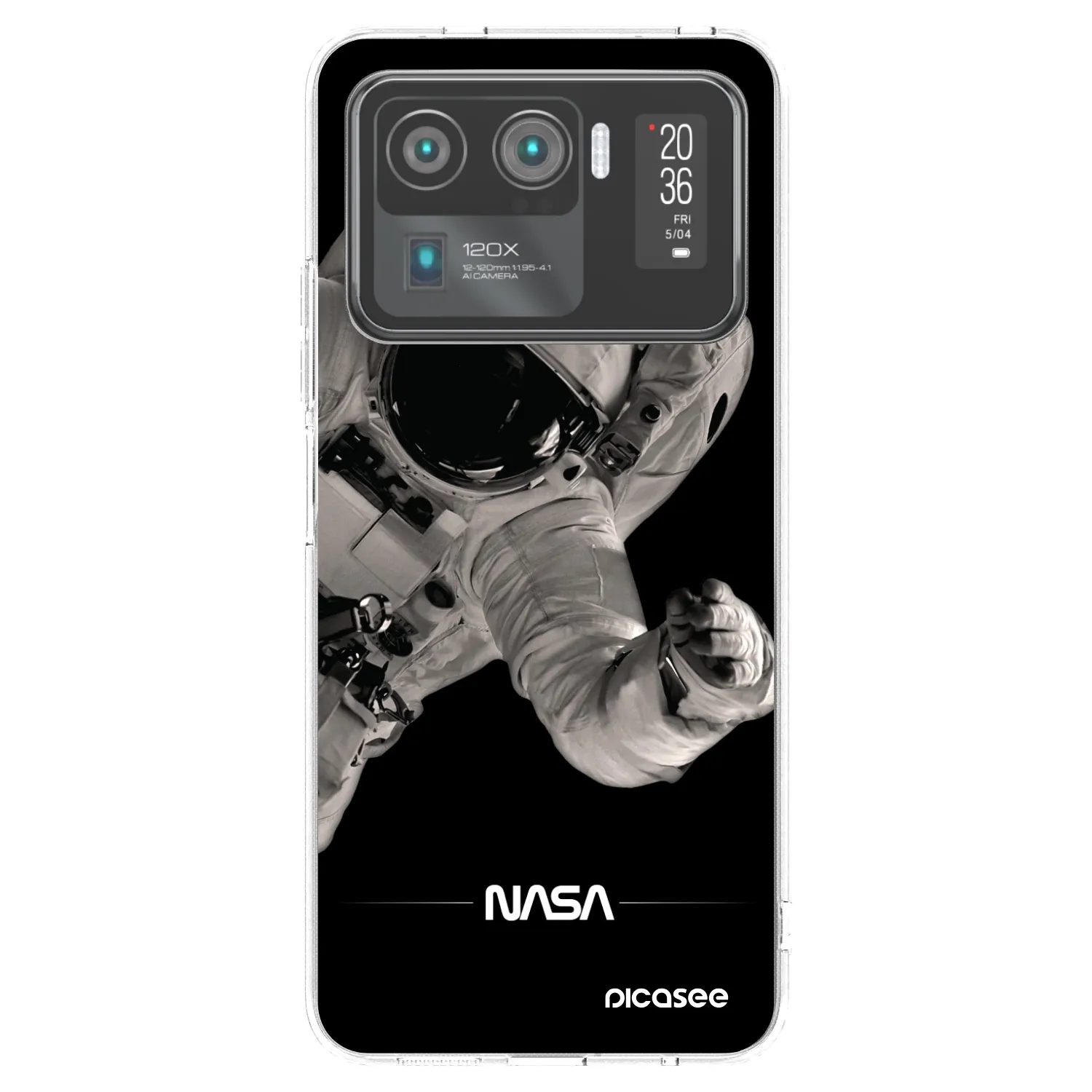 Picasee silikonski prozorni ovitek za Xiaomi Mi 11 Ultra - Astronaut Big