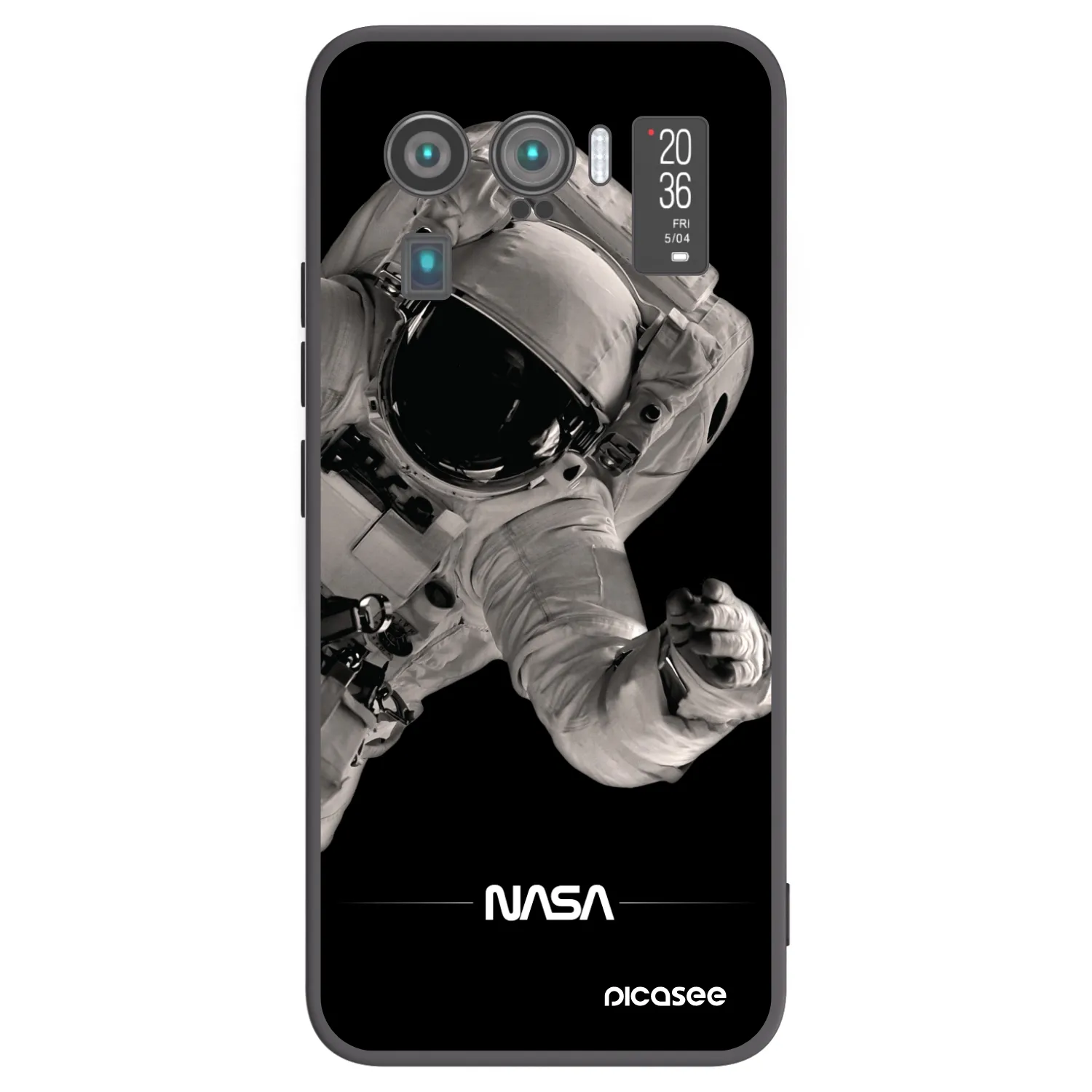 Picasee silikonski črni ovitek za Xiaomi Mi 11 Ultra - Astronaut Big