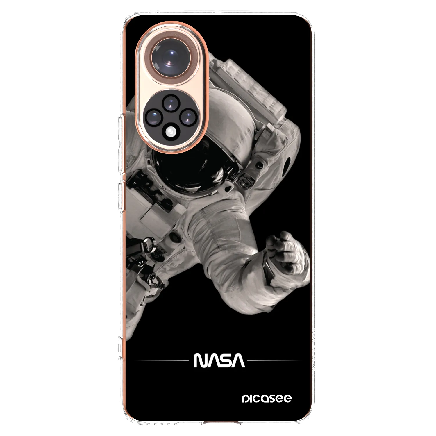 Picasee silikonski prozorni ovitek za Huawei Nova 9 - Astronaut Big