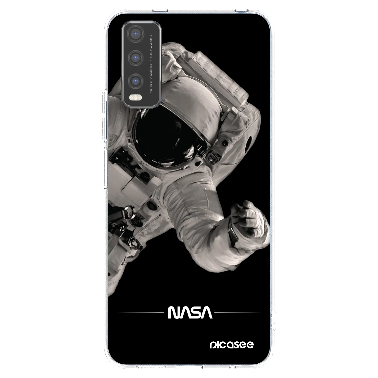 Picasee silikonski prozorni ovitek za Vivo Y20s - Astronaut Big