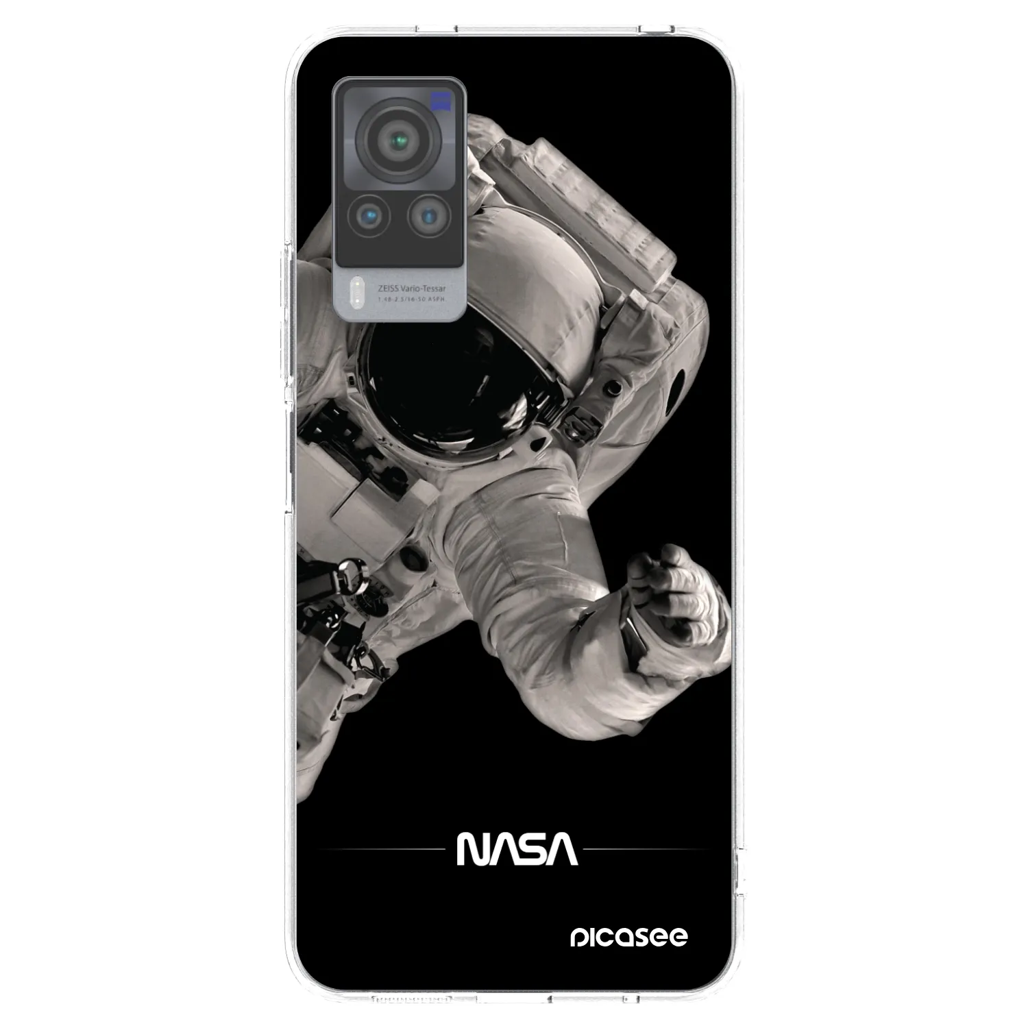 Picasee silikonski prozorni ovitek za Vivo X60 Pro 5G - Astronaut Big