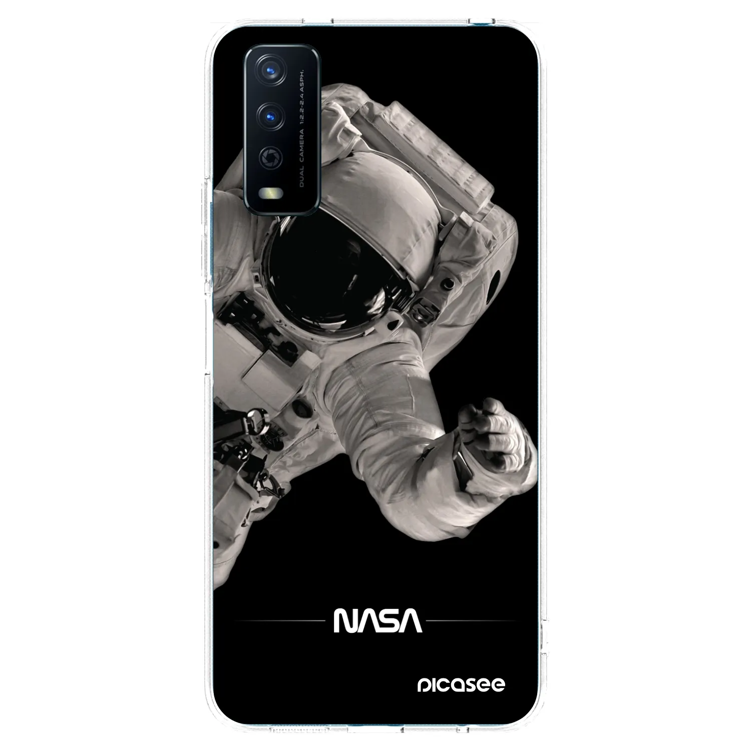 Picasee silikonski prozorni ovitek za Vivo Y11s - Astronaut Big