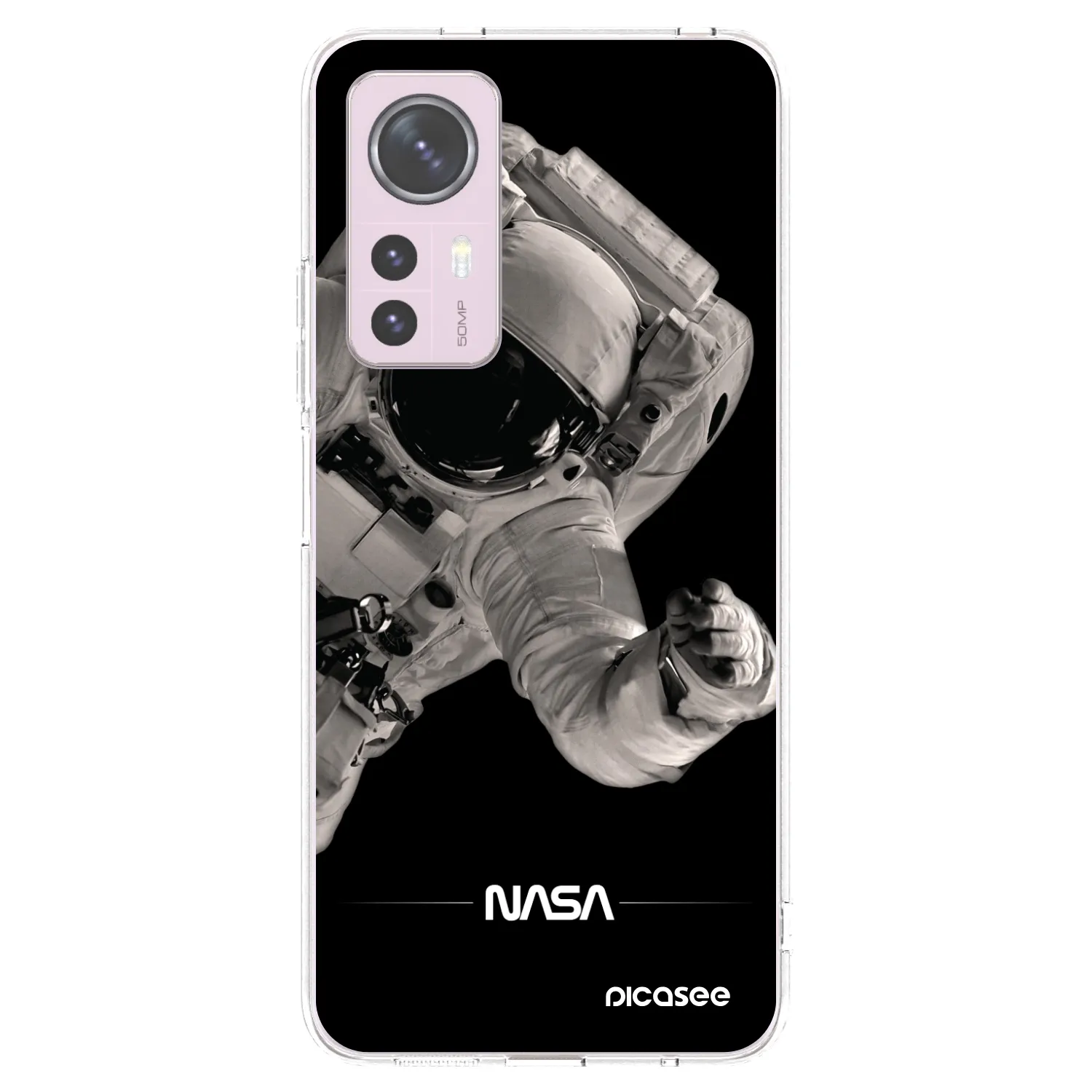 Picasee silikonski prozorni ovitek za Xiaomi 12 - Astronaut Big