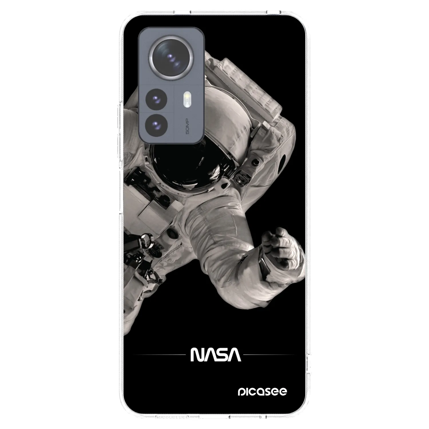 Picasee silikonski prozorni ovitek za Xiaomi 12 Pro - Astronaut Big