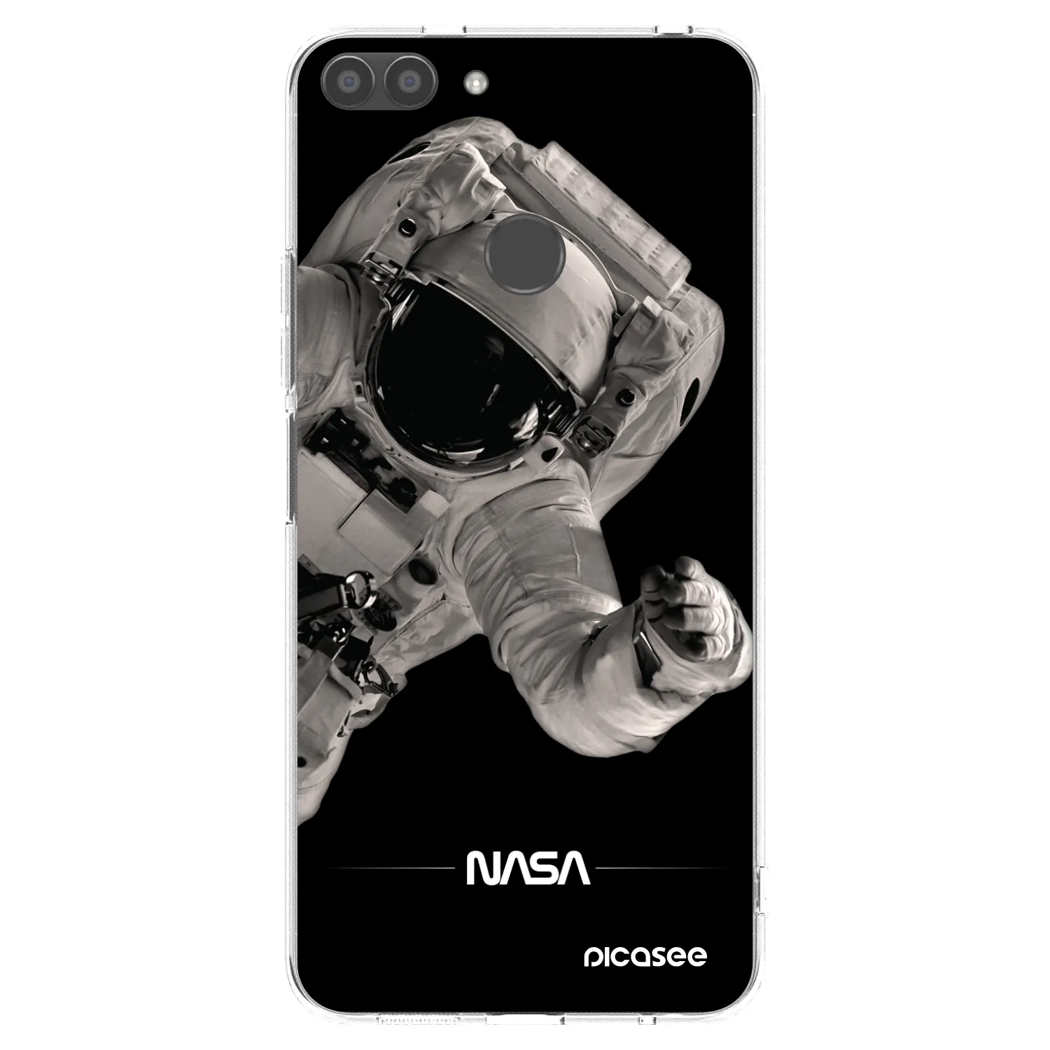Picasee silikonski prozorni ovitek za Huawei P Smart - Astronaut Big