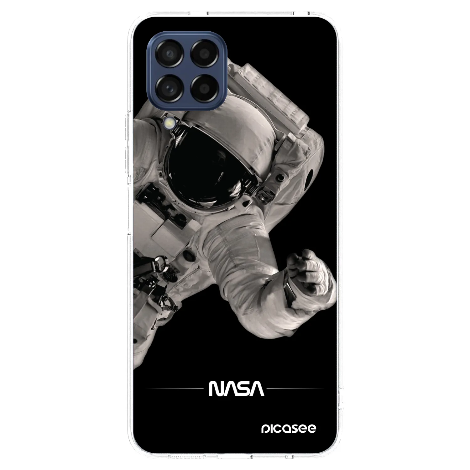Picasee silikonski prozorni ovitek za Samsung Galaxy M53 5G - Astronaut Big