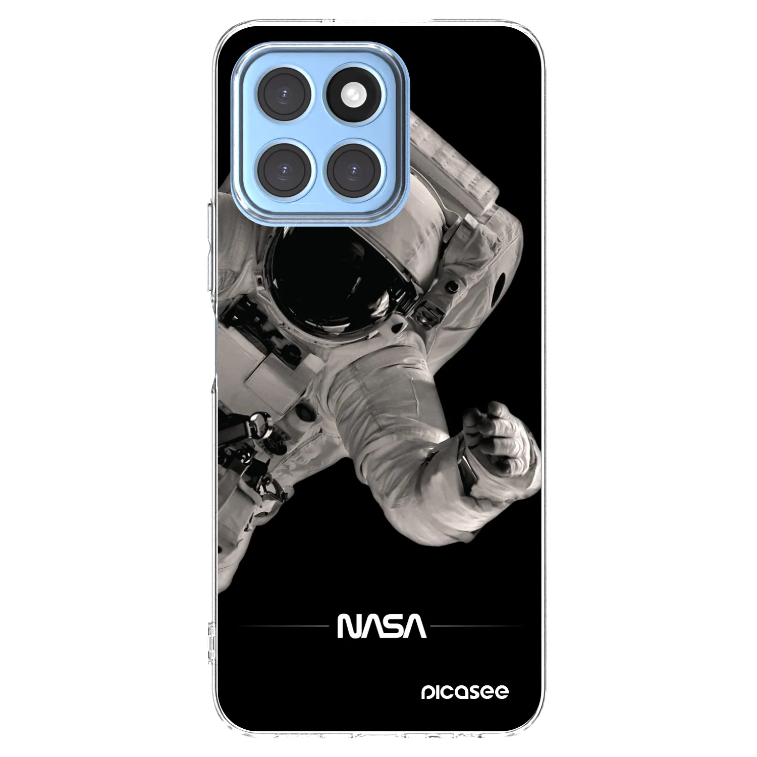 Picasee silikonski prozorni ovitek za Honor X8 5G - Astronaut Big